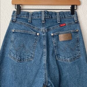 Wrangler 14MWZLS Cowboy Cut Rodeo jeans vintage medium wash 9x36 size.
